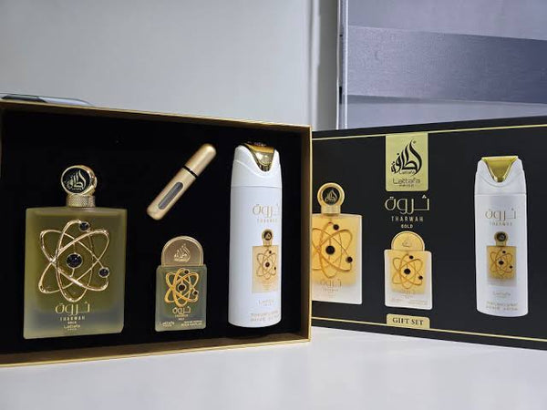 GIFT SET THARWAH GOLD WOMEN - 3 Piece Eau De Parfum Gift Set BY