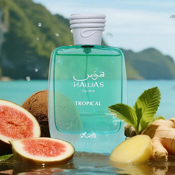 HAWAS TROPICAL MEN EDP - 100ML (3.40z) by RASASI – Oriental Aromas