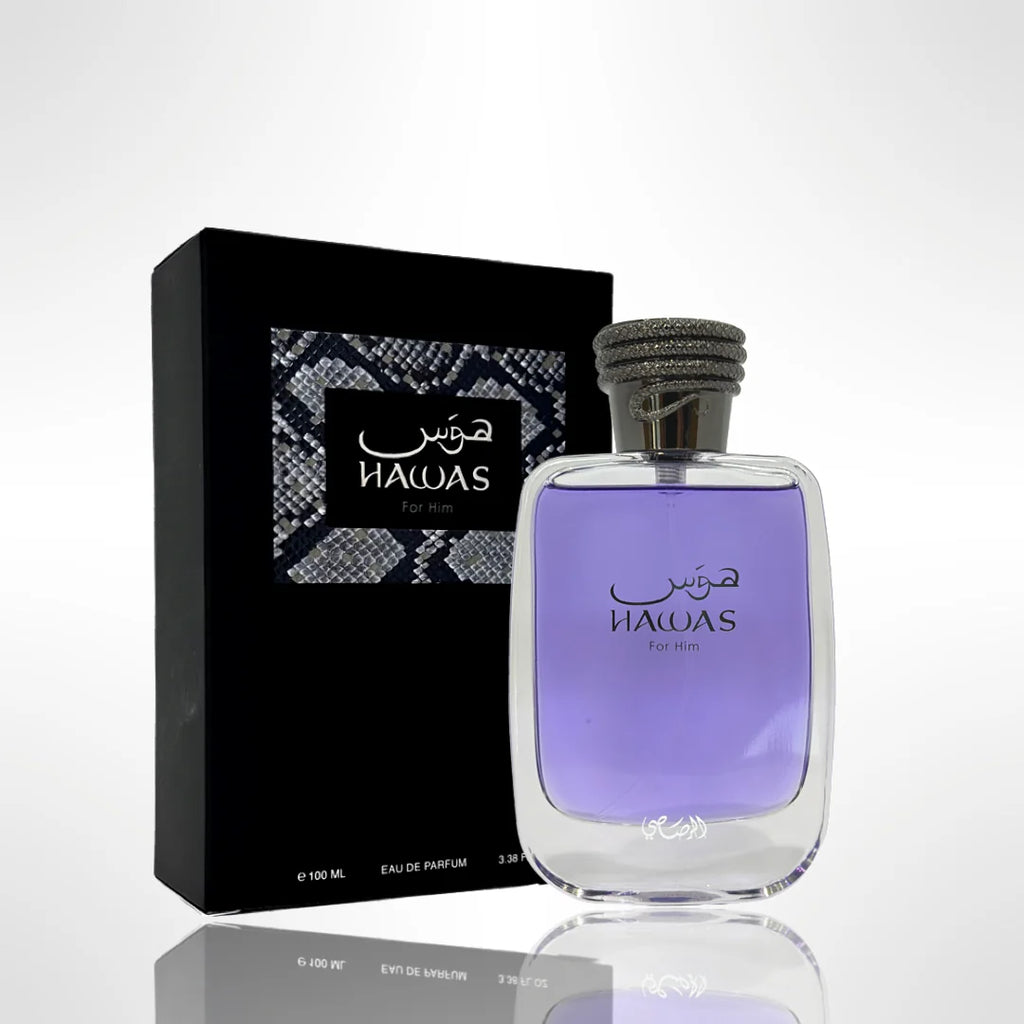 Hawas for Him Men EDP - 100MI (3.40z) By Rasasi – Oriental Aromas
