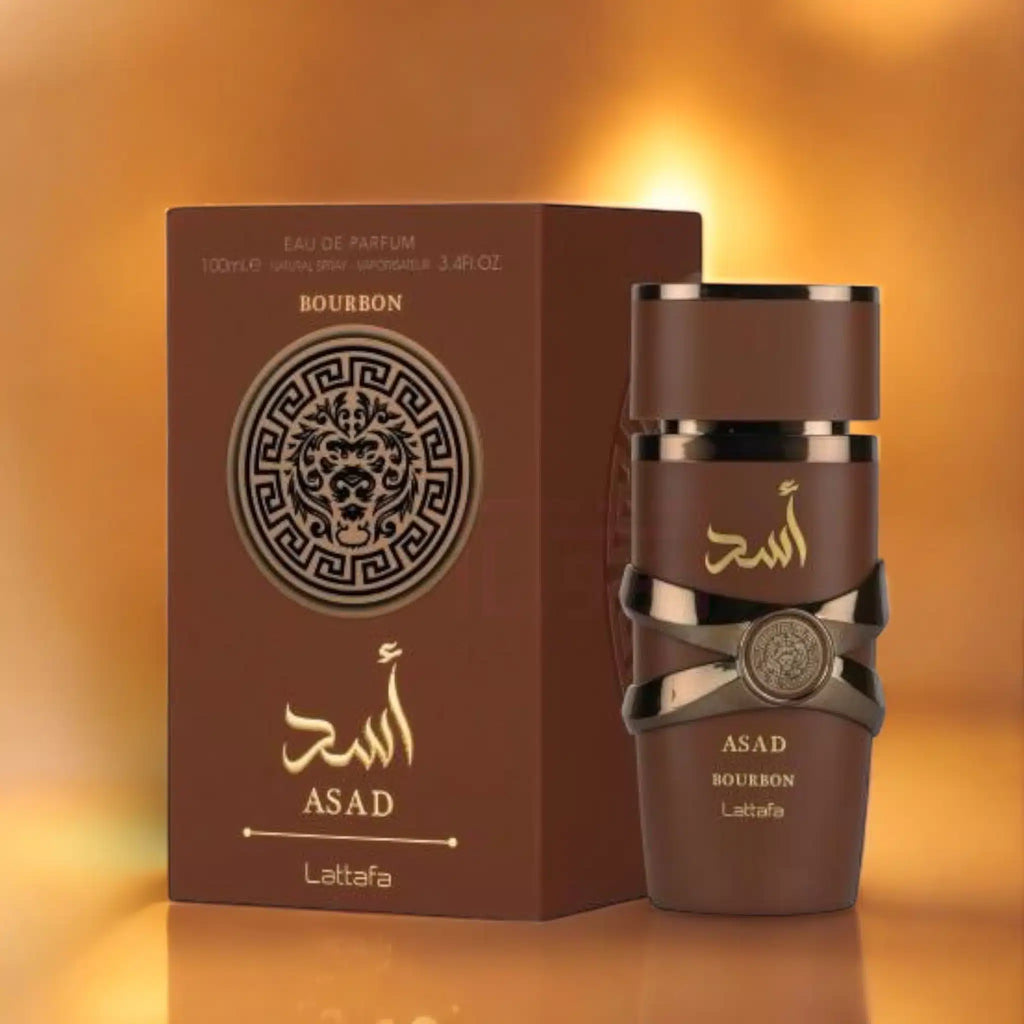 香水(男性用) lattafa asad bourbon edp 100ml ASAD BOURBON EDP MEN - 100ML (3.4oz) BY LATTAFA – Oriental Aromas