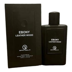 EBONY LEATHER WOOD MEN EDP - 100 ML (3.4oz) BY GRANDEUR