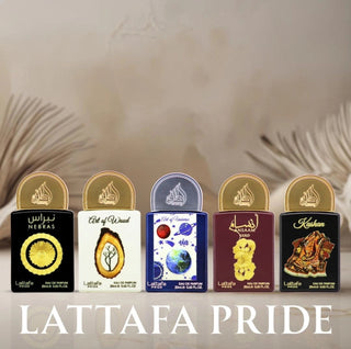 No.3 GIFTSET COLLECTION 5 PCS 20ML BY LATTAFA PRIDE