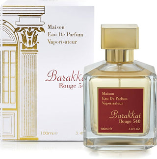 BARAKKAT ROUGE 540 EDP UNISEX - 100ML (3.4oz) BY FRAGRANCE WORLD