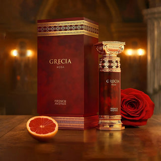 GRECIA ROSA UNISEX EDP - 100ML (3.4oz) BY FRAGRANCE WORLD