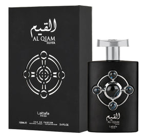 AL QIAM SILVER MEN EDP - 100 ml (3.40 oz) de Lattafa