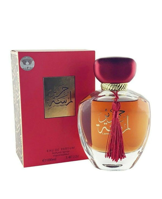 LAMSAT HARIR (RED) WOMEN EDP - 100ML (3.4Oz)BY ARABIYAT