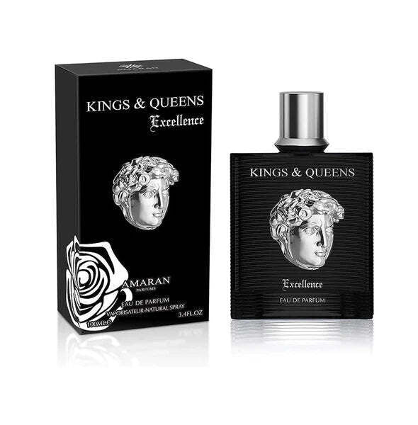 KINGS & QUEENS EXCELLENCE MEN EDP - 100ML (3.4oz) BY AMARAN