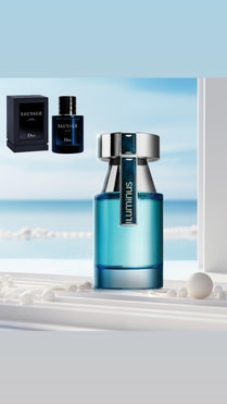 LUMINUS POUR HOMME (blue) - 100ML (3.4oz) by AFNAN RUE BROCA