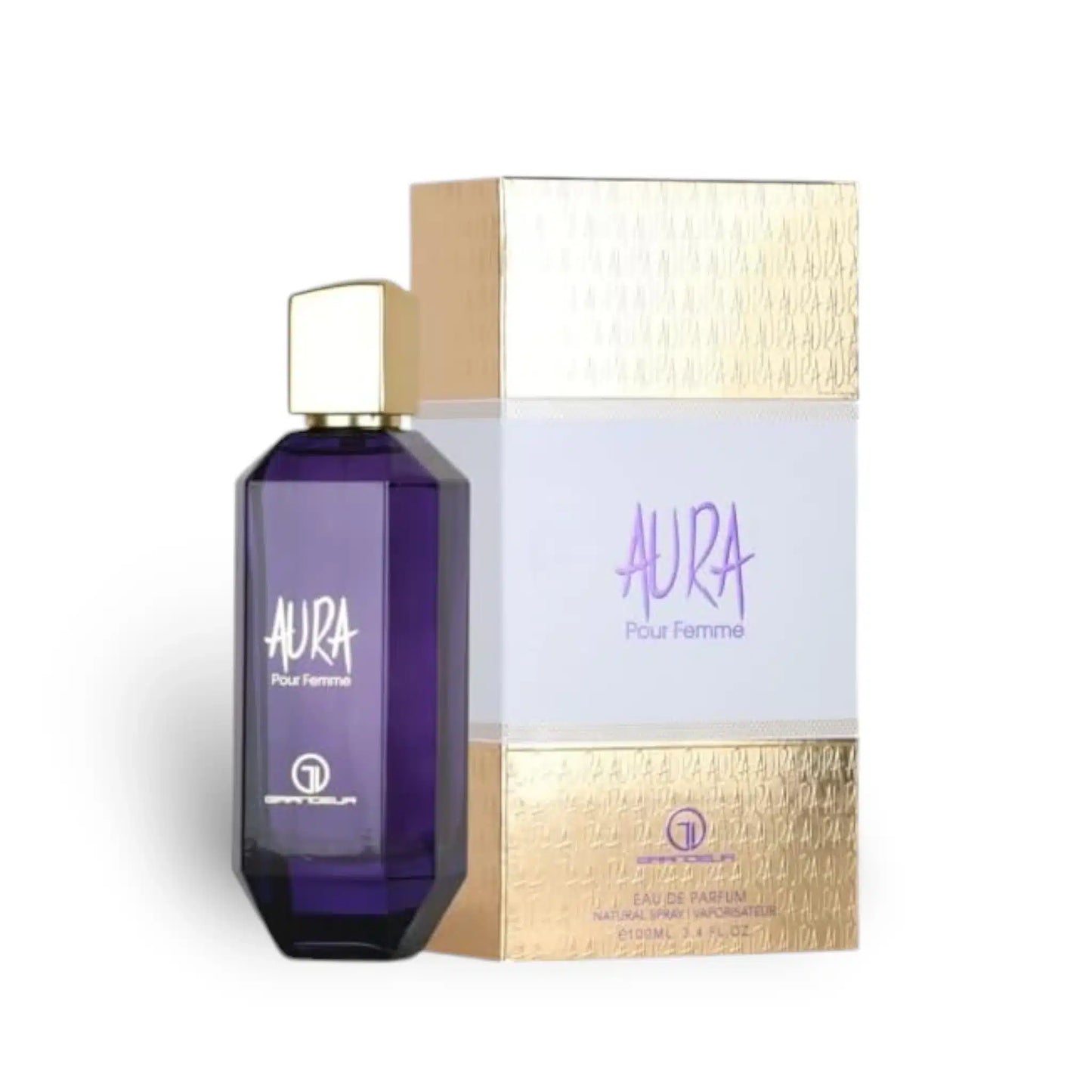 AURA POUR FEMME EDP - 100 ML (3.4oz) BY GRANDEUR