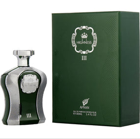 HIGHNESS III GREEN MEN EDP - 100 ml (3,40 oz) DE AFNAN