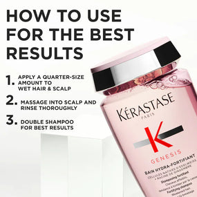 KERASTASE GENESIS BAIN HYDRA FOTRIFIANT 8.4 oz SHAMPOO