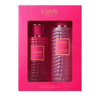 2 PIECE SET ROME POUR FEMME  EDP - 3.4OZ + 8.4OZ BY BHARARA