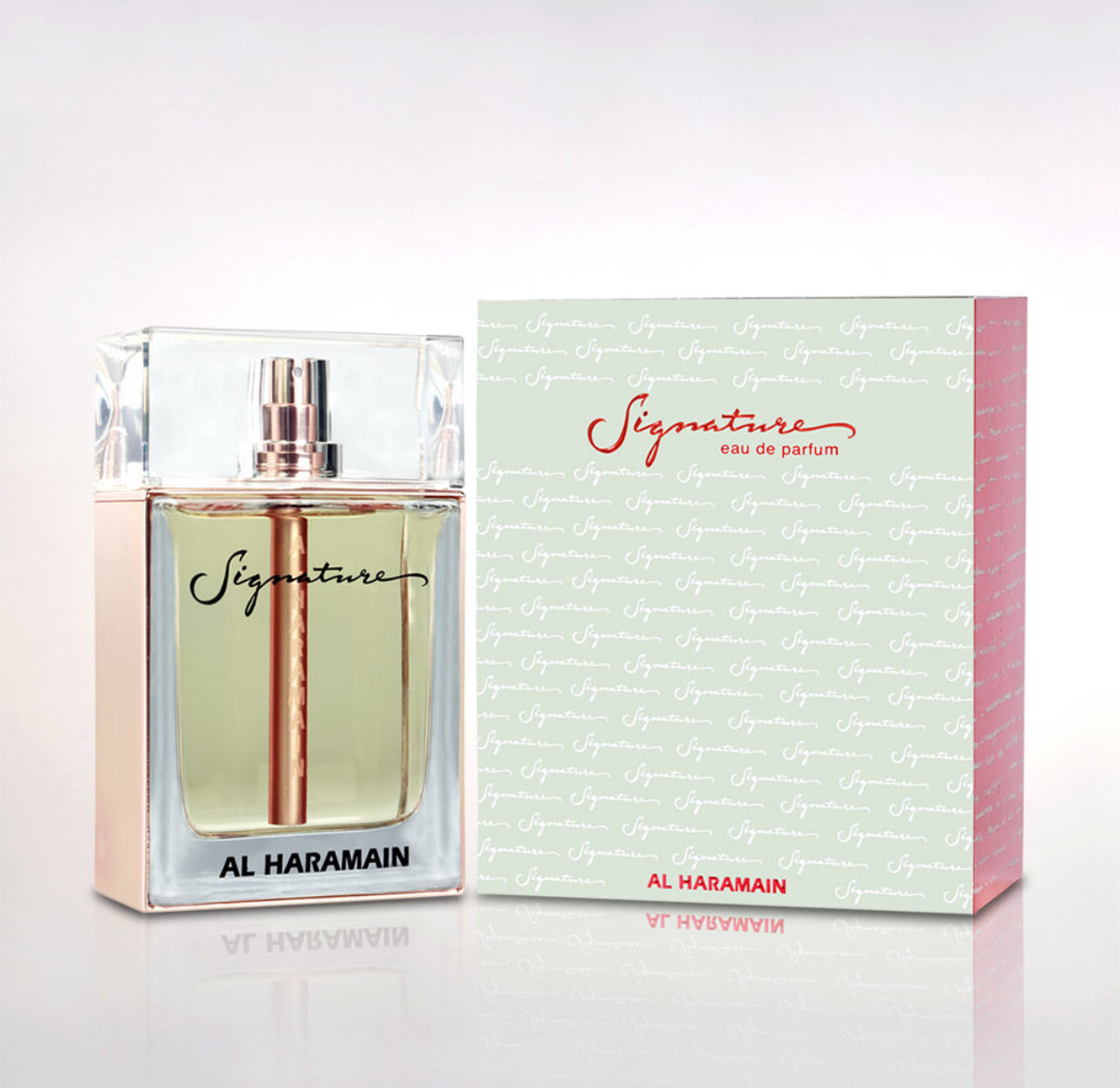 SIGNATURE ROSE GOLD WOMEN EDP - 100 Ml (3.30z) By AL HARAMAIN