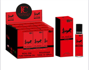 1 PIECE PLAYER RED MEN 12Ml Roll On Body Oil