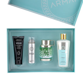 ARMAF SET ODYSSEY AQUA 4PC M EDP 3.4OZ