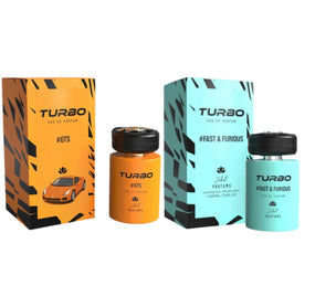 TURBO FAST & FURIOUS + #GTS 100Ml (3.4oz) BY ZAKAT | SPORTY FRESH BUNDLE FOR HIM