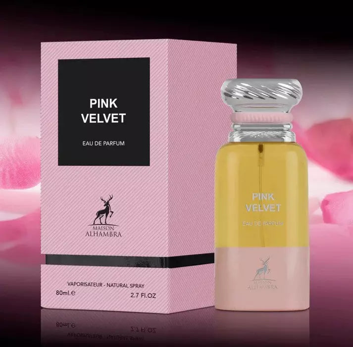 PINK VELVET EDP - 80ML by Maison Alhambra