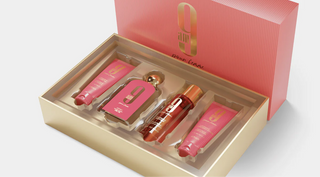 AFNAN 9AM FEMME SET DE 4 PIEZAS 3.4 EDP SPRAY / 3.4 S.GEL / 3.4 BL / 5.0 BODY MIST