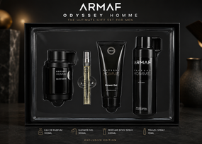 ARMAF GIFT SET ODYSSEY BLACK 4PCS