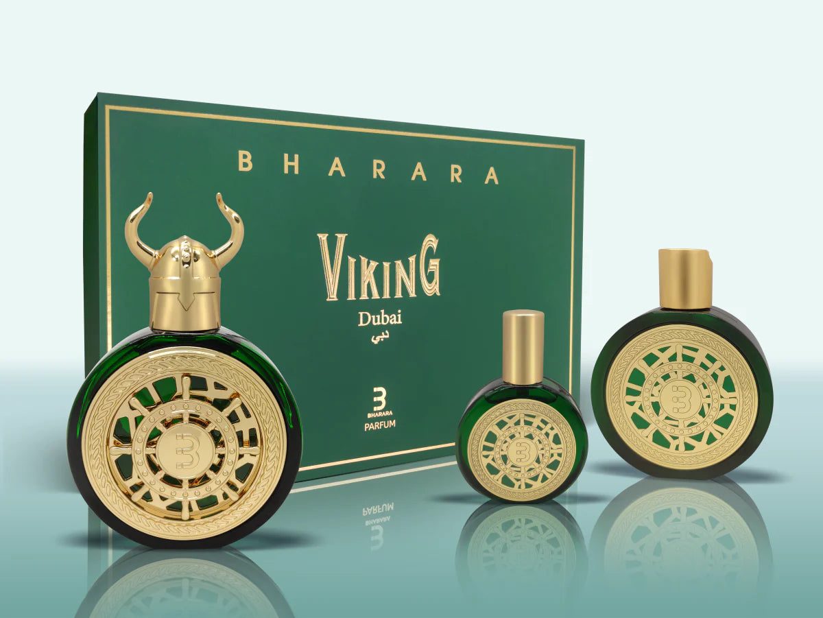 BHARARA Viking Dubai Parfum 3 PC Gift Set