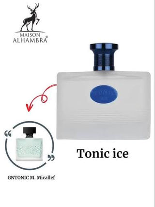 TONIC ICE EDP UNISEX -  100ML (3.4 OZ) By Maison Alhambra