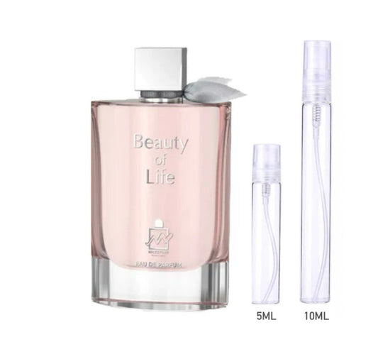 DECANT BEAUTY OF LIFE Women EDP By Milestone