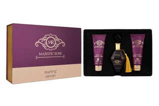 SET DE REGALO DE 3 PIEZAS MAJESTIC ROSE PARA MUJER DE RIFFS