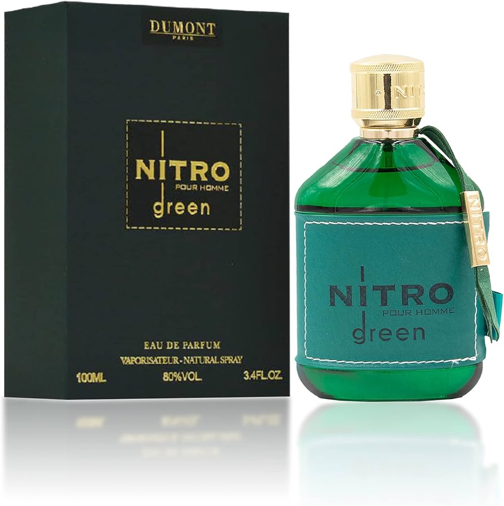 NITRO GREEN MEN EDP - 100ML (3.4oz) by DUMONT