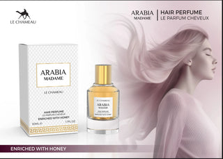 PERFUME PARA CABELLO ARABIA MADAME CON ARGÁN - 50 ML DE LE CHAMEAU
