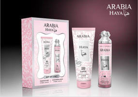 ARABIA HAYA FRAGRANCE MIST + LOTION GIFT SET 2 IN 1 - 100ML (3.40z) BY LE CHAMEAU