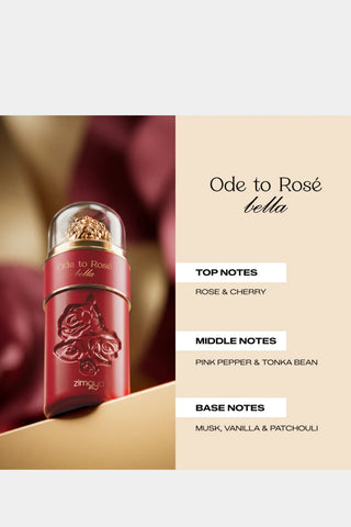 ODE TO ROSE BELLA  - 100ML (3.40z) By Zimaya