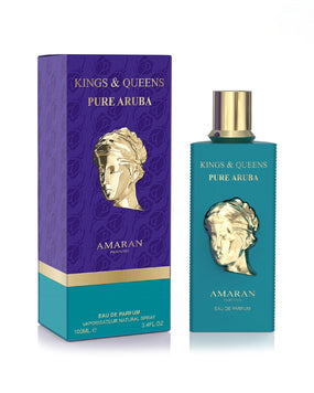 KINGS & QUEENS PURE ARUBA UNISEX EDP - 100 ml (3.40 oz) de AMARAN