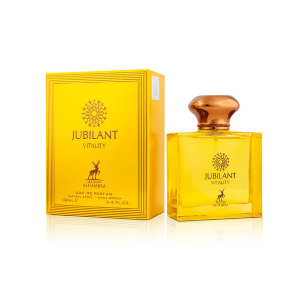 JUBILANT VITALITY MEN EDP- 100ML (3.40z) By ALHAMBRA – Oriental Aromas