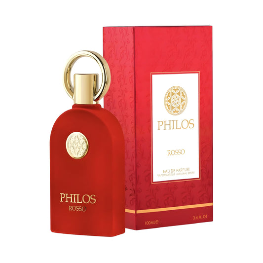 PHILOS ROSSO Women EDP - 100Ml (3.40z) By MAISON ALHAMBRA