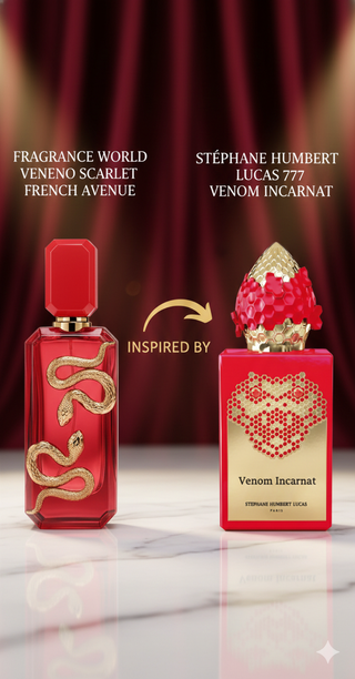 VENENO SCARLET UNISEX EDP - 100ML (3.4oz) BY FRAGRANCE WORLD