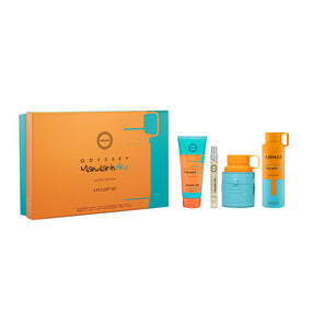 ARMAF SET ODYSSEY MANDARIN 4PC M EDP 3.4OZ
