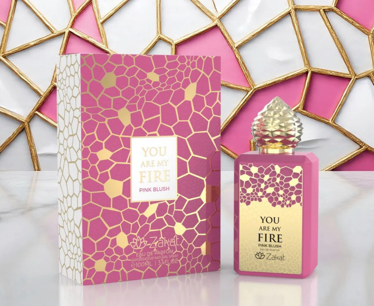 ZAKAT YOU ARE MY FIRE PINK BLUSH 100ML