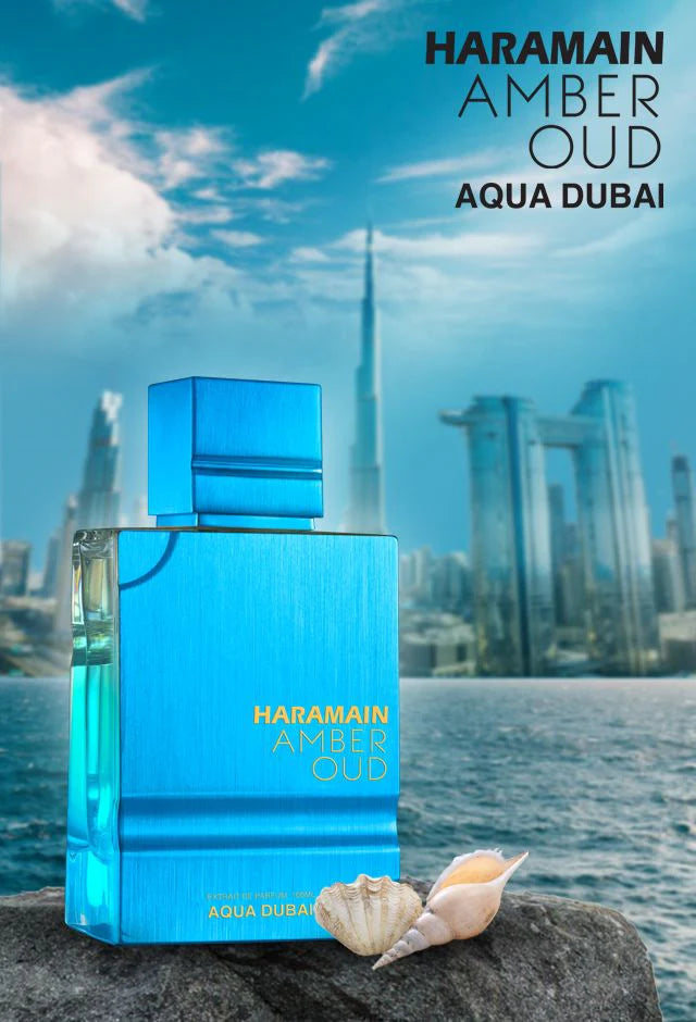 AL HARAMAIN AMBER OUD AQUA DUBAI UNISEX EXTRAIT DE PARFUM (2.5 Oz)