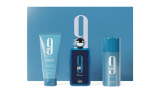 AFNAN 9AM DIVE 3PCSSET U 3.4 EDP vaporizador / 5.0 S.GEL / 5.0 DEO