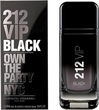CAROLINA HERRERA 212 VIP BLACK MEN  - 3.4 EDP