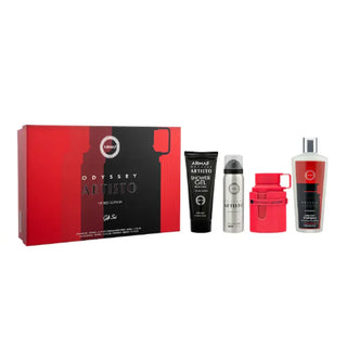 ARMAF SET ODYSSEY ARTISTO 4PC M EDP 3.4OZ
