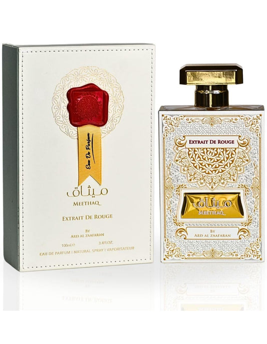 MEETHAQ EXTRAIT DE ROUGE UNISEX EDP-100 ML BY ARD AL ZAAFRAN