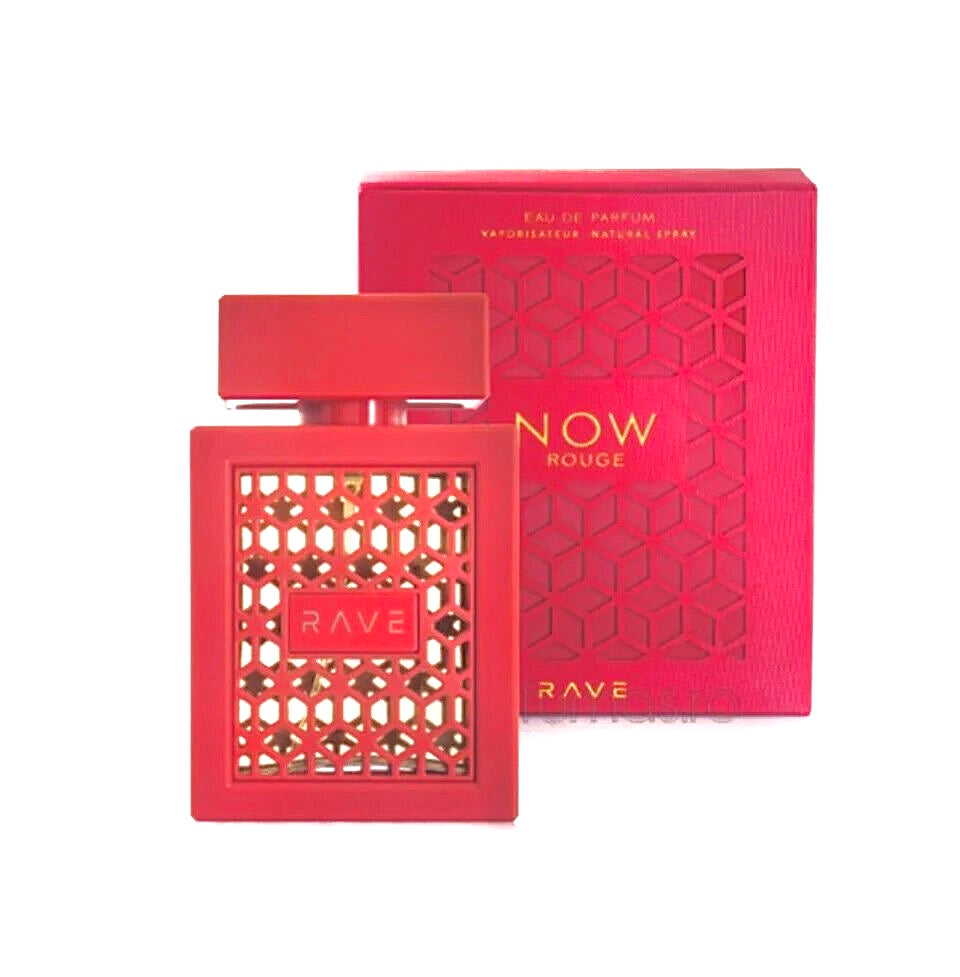 RAVE NOW ROUGE UNISEX - 100ML (3.4 OZ) POR LATTAFA