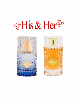 FULL SIZE HIS & HERS Sweet Heaven & Sweet Heaven Ice by Gulf Orchid Long-Lasting · Luxurious · Enchanting Scents
(ELEGANCE BUNDLE)