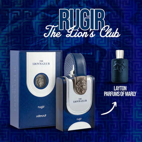 EL CLUB DEL LEÓN RUGIR MEN EDP - 100ML (3.4oz) DE ARMAF