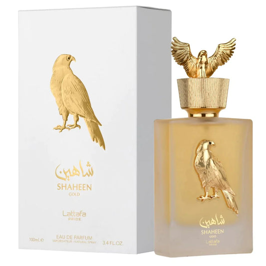 SHAHEEN GOLD UNISEX EDP - 100MI (3.40z) By Lattafa Pride