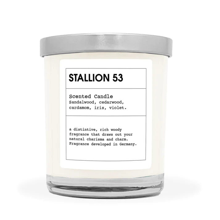 STALLION SCENTED CANDLE