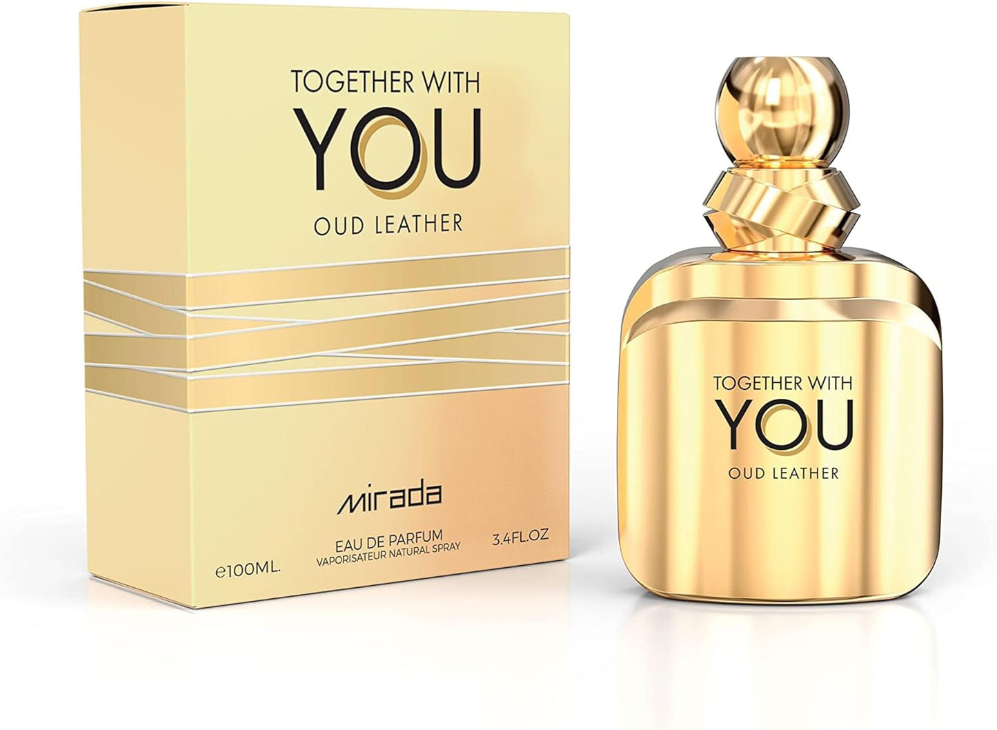 TOGETHER WITH YOU OUD LEATHER Men EDP - 100MI (3.40z) By Mirada