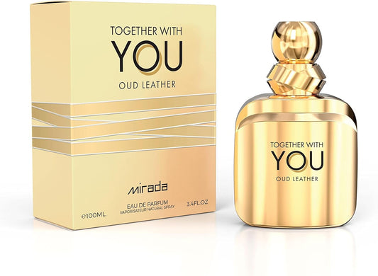 TOGETHER WITH YOU OUD LEATHER Men EDP - 100MI (3.40z) By Mirada