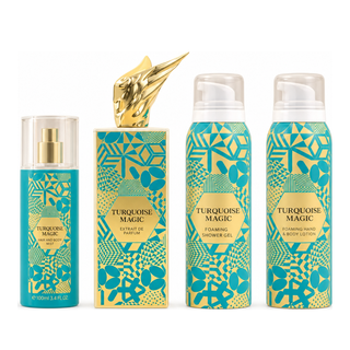 4-1 TURQUOISE MAGIC GIFT SET UNISEX EDP - BY AMARAN